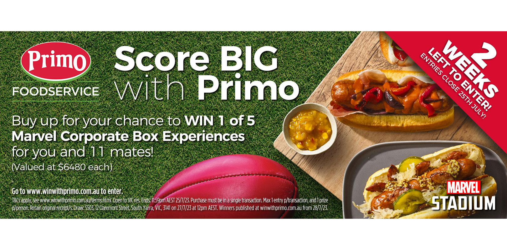 Primo Score Big Decal