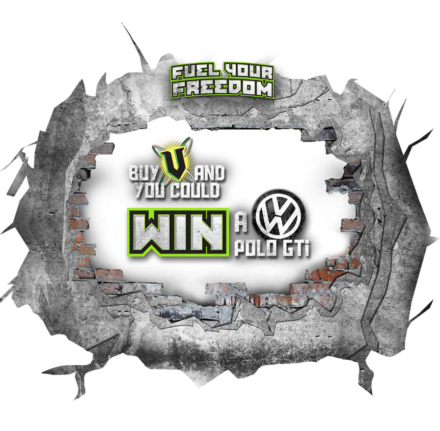 V Promo Fridge Decal