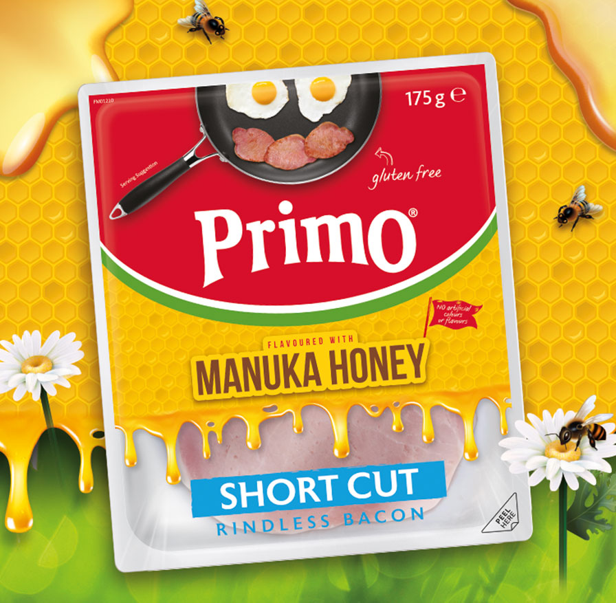 Primo Manuka Honey SHort Cut Bacon