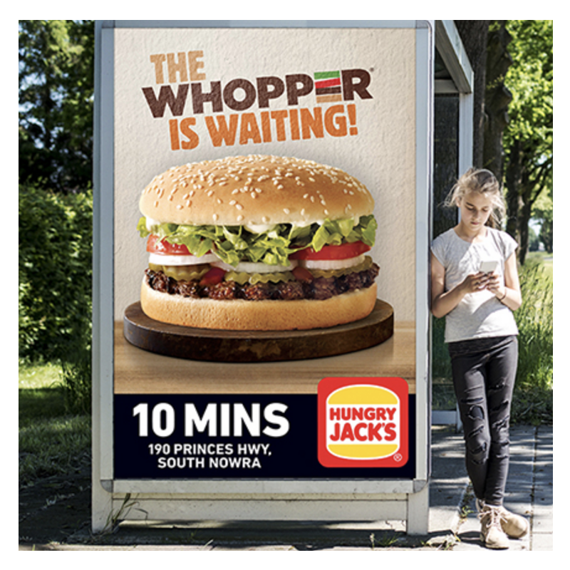 Hungry Jacks Local Store Marketing & Design