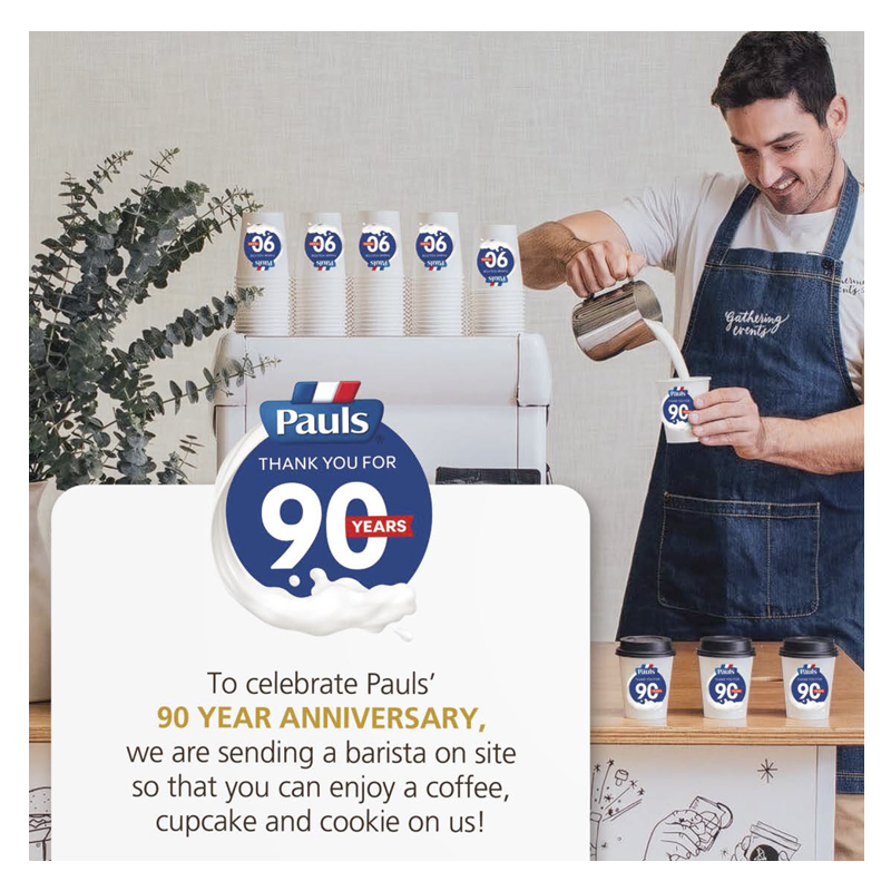 Pauls 90th Coffee Cart