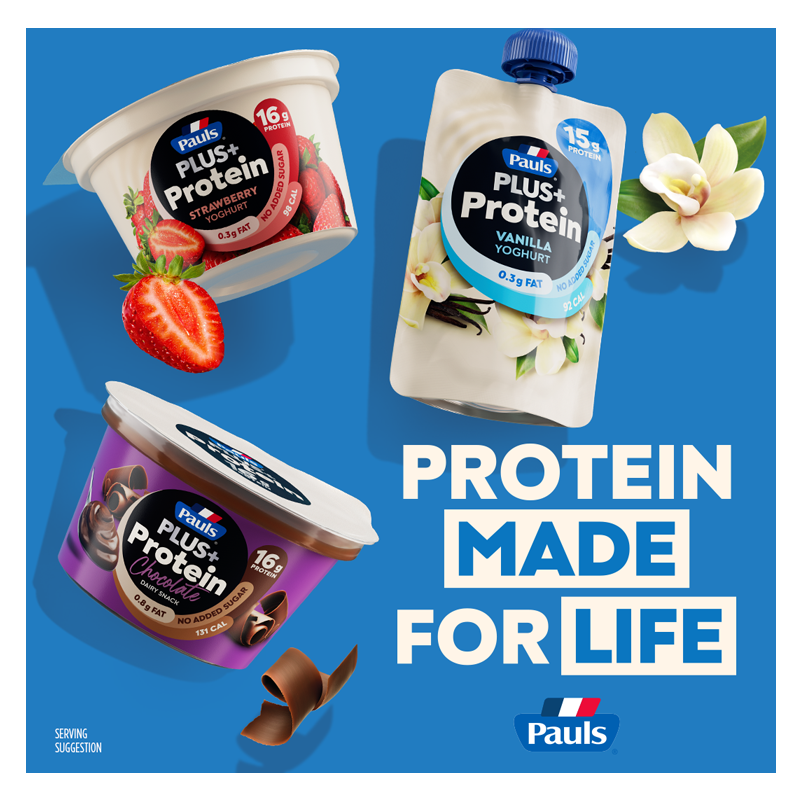 Pauls Plus Protein – Product Launch