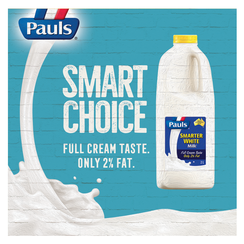 Pauls Smarter White Milk KV Development