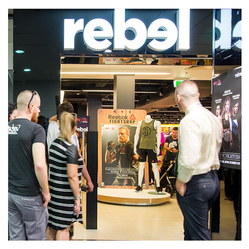 Reebok Health & Fitness Expo Trade Stand